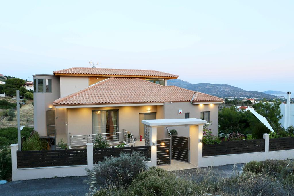 Villa Sunset Lagonisi Exteriör bild